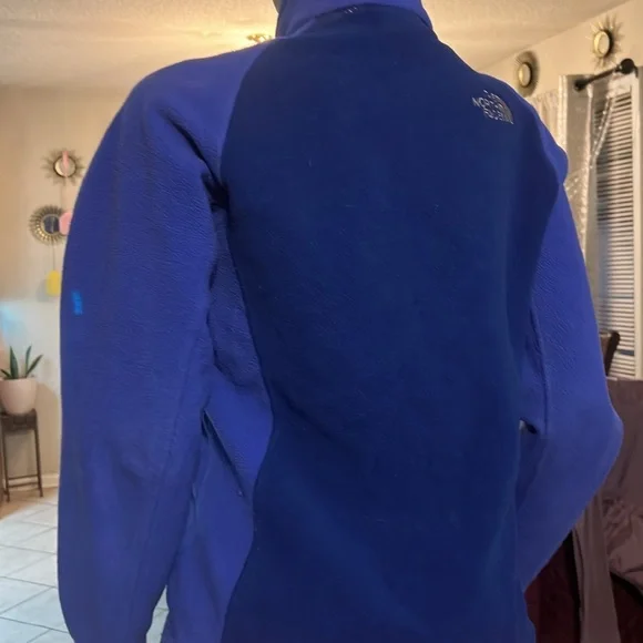 The North Face Blue Ski & Snow Jacket with High Collar - Picture 4 of 4